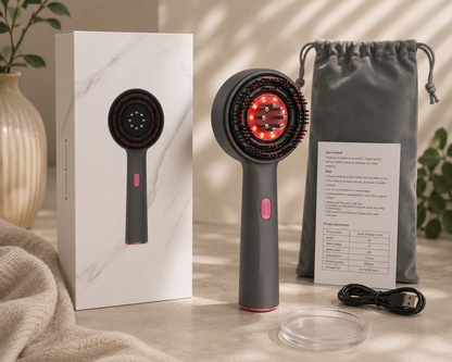 Red Light Scalp Therapy Brush